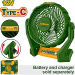 VENTILATOR CU ACUMULATOR 12V JADEVER