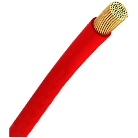 Кабель и провод ПВ1 1x1.5mm красный медный