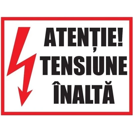 Indicator tensiune înaltă 120x240