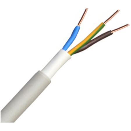 Cablu electric NYM 3x1,5mm cupru
