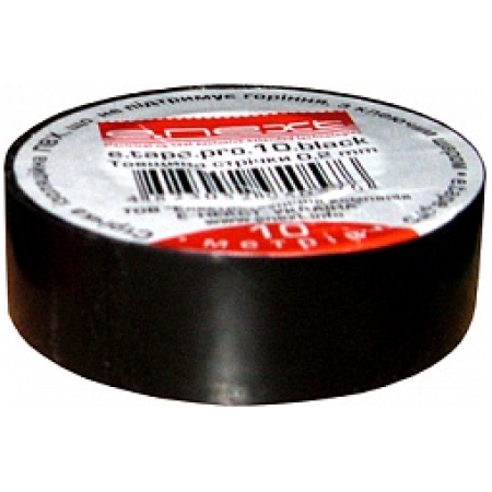 Изолента черный 10m PVC Pro Enext