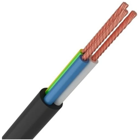 Кабель ПВС 3x1,5mm черный
