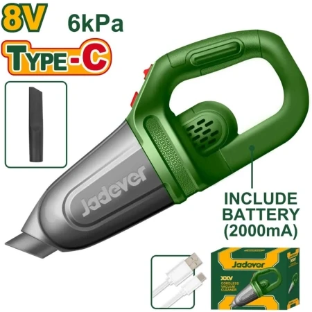 ASPIRATOR FARA FIR 8V 0.45L USB JADEVER
