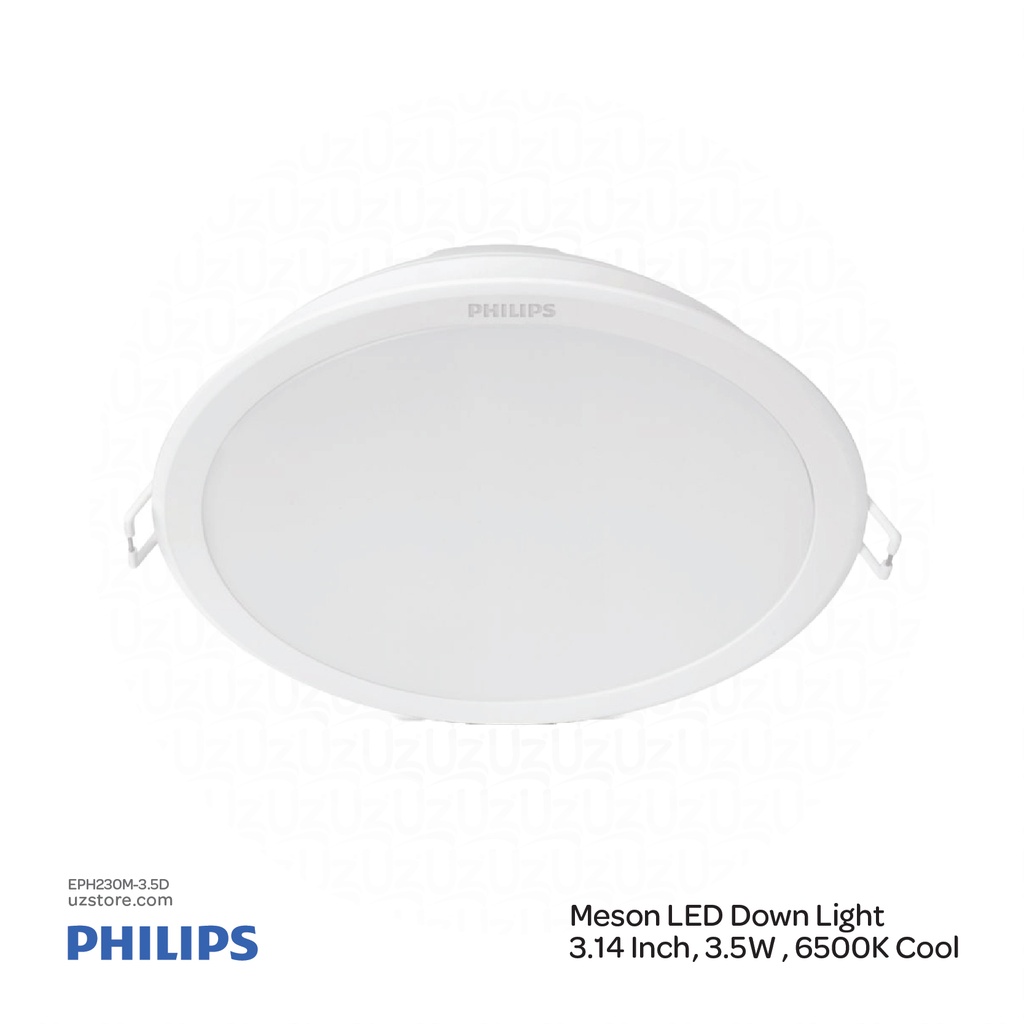 SPOT LED INCAST 6W 6500K IP20 ROTUND ALB PHILIPS SPOT LED INCAST 6W 6500K IP20 ROTUND ALB PHILIPS