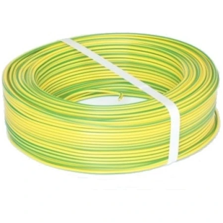 Cablu electric H07V-K galben-verde 1x4mm cupru