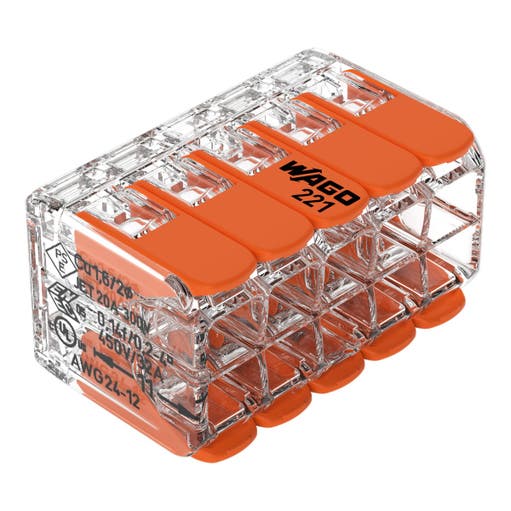 CONECTOR PENTRU 10 CONDUCTORI 0.2-4 mm² -32A (25 b/c) WAGO CONECTOR PENTRU 10 CONDUCTORI 0.2-4 mm² -32A (25 b/c) WAGO