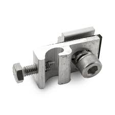 CLEMA PENTRU PAMANTARE R2 PE SINA DE ALUMINIU CLEMA PENTRU PAMANTARE R2 PE SINA DE ALUMINIU
