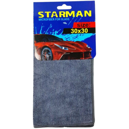 LAVETA MICROFIBRA STAR MAN 30*30CM GRI