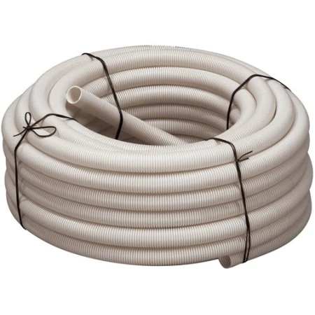 Tub gofrat gri 16MM PVC