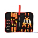 SET DE SURUB/CLESTE DIELECTRICE RI-02 PINA LA 1000V 11 PIESE