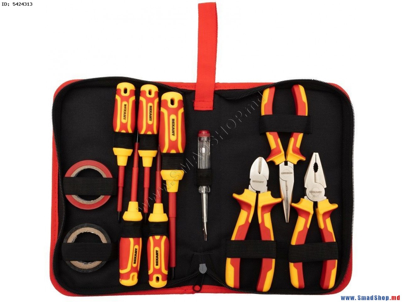 SET DE SURUB/CLESTE DIELECTRICE RI-02 PINA LA 1000V 11 PIESE SET DE SURUB/CLESTE DIELECTRICE RI-02 PINA LA 1000V 11 PIESE