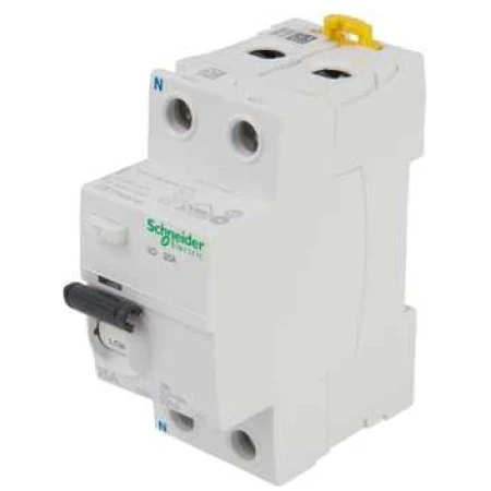 Диференциальный автоматический выключатель 25A 2P Schneider