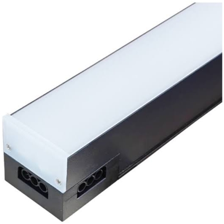 CORP DE ILUMINAT LED LINIAR 50W 120CM 6500K NEGRU EMS