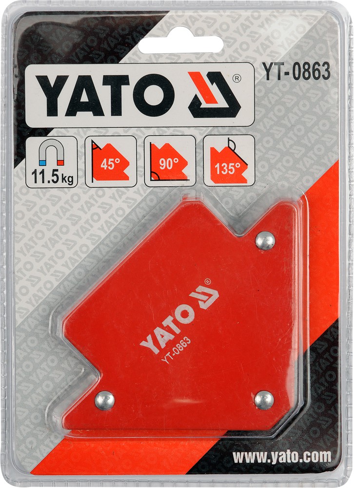 DISPOZITIV MAGNETIC FIXARE PENTRU SUDURA 82*120*13MM YATO DISPOZITIV MAGNETIC FIXARE PENTRU SUDURA 82*120*13MM YATO