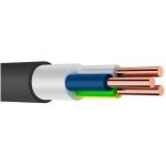 Cablu electric VVGngls 3x1.5mm negru cupru