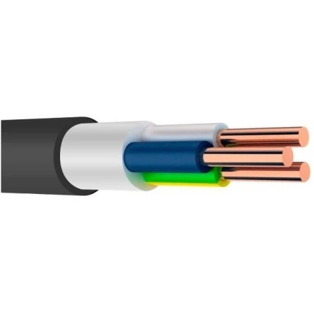 Кабель ВВГнглс 3x1.5mm черный медный