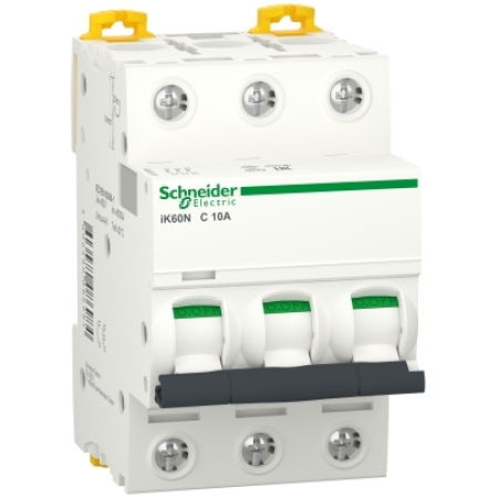 Выключатель автоматический 10A 3P Schneider