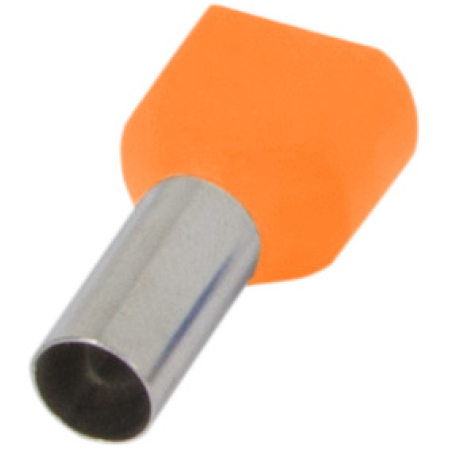 Изолированный наконечник oранжевый 2*4MM
