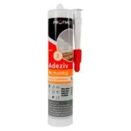 ADEZIV DE MONTAJ UNIVERSAL CAUCIUCAT 280ML BEJ PROFMET