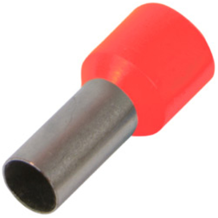 Изолированный наконечник красный 4,0 MM