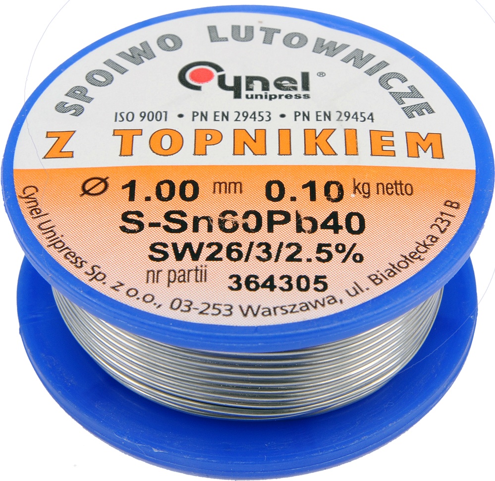 SARMA DE SUDURA 1.0MM/100G TOYA SARMA DE SUDURA 1.0MM/100G TOYA