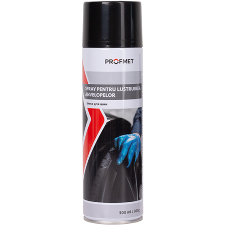 SPRAY PENTRU LUSTRUIREA ANVELOPELOR 500ml PROFMET