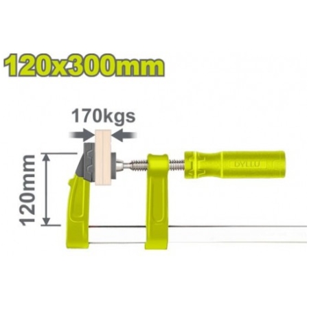 MENGHINA CU SURUB TIP F 120X300M DYLLU