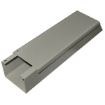 Canal poleit cu capac gri 60 x 40 x 2000 mm metal