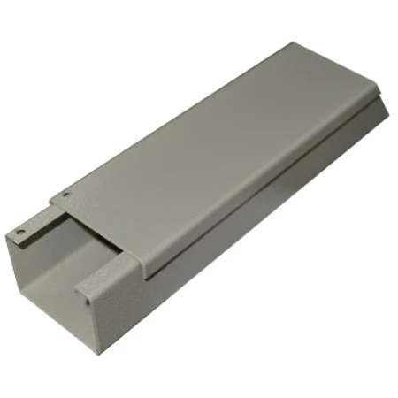 Canal poleit cu capac gri 60 x 40 x 2000 mm metal