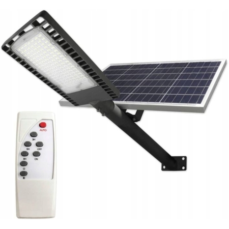 FELINAR STRADAL CU PANOU SOLAR 180W 30Ah 6500K IP65