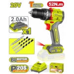 MASINA DE GAURIT SI INSURUBAT CU ACUM.20V/1X2.0Ah DYLLU