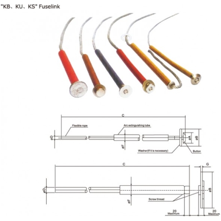 Element fuzibil pentru cut/out 10kV 40A