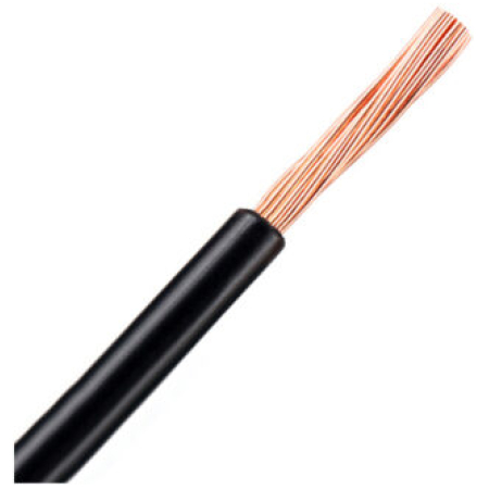 Cablu electric H07V-K negru 1x1.5mm cupru