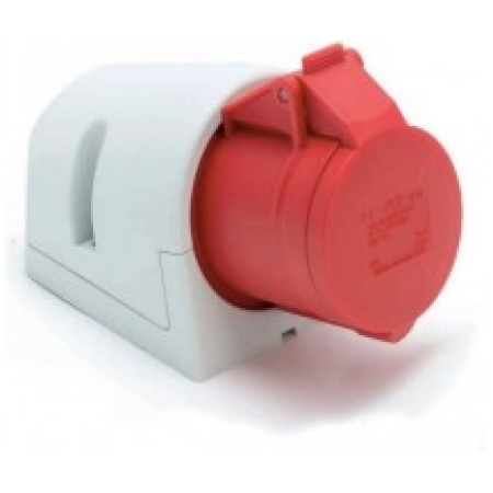 Priză industrială staționară 16A IP44 3P+PE 380V Vecas