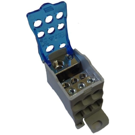 BLOC DE DISTRIBUTIE PE DIN 1P 125A(1X35+1X16/6X16) MEGAWATT