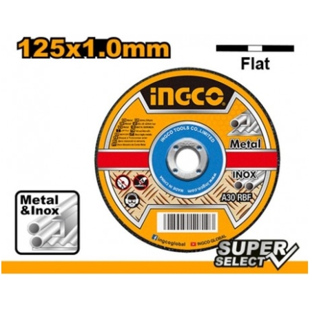 DISC PE METAL 125X1.0X22.2 INGCO