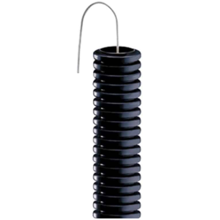 TUB FLEXIBIL 750N D-16 NEGRU COURBI