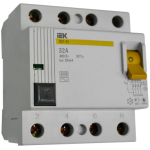 INTRERUPATOR DIFERENTIAL VD1-63 4P 50A 30mA 400V IEK