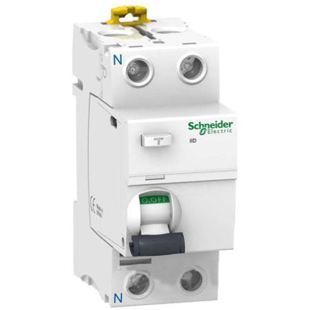 Диференциальный автоматический выключатель 25A 2P Schneider