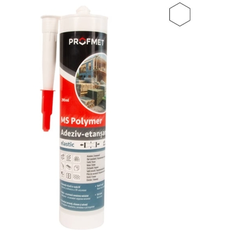 ADEZIV-ETANSAT 290ML ALB PROFMET