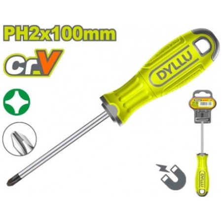 SURUBELNITA CRUCE PH2X100MM DYLLU