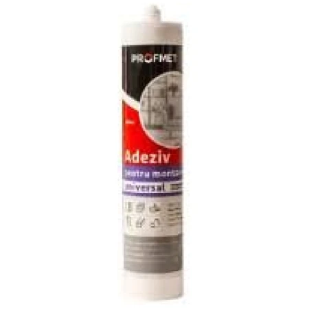 ADEZIV-ETANSAT POLIMERIC 290ML ALB PROFMET