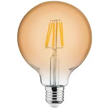 BEC LED CU FILAMENT 6W 2200K E27 G95 HOROZ BEC LED CU FILAMENT 6W 2200K E27 G95 HOROZ