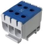 CLEMA UNIVERSALA CU SURUB 3P 95MM2(Cu3X245A,Al3x220A) ALBASTRA