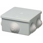 CUTIE DE DISTRIBUTIE  EXT. 65X40 IP54 4 INTRARI ROTUNDA UPLAST