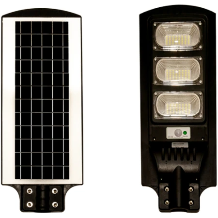 Corp de iluminat stradal led cu panou solar 90W IP65 Elmos