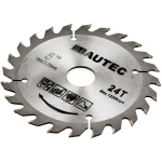 DISC PT FERESTRAU CIRCULAR PE LEMN 125MM 20T BAUTEC