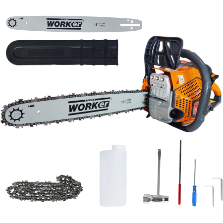 MOTOFERESTRAU PE BENZINA 4.1CP 45CM INDUSTRIAL TECHNOWORKER