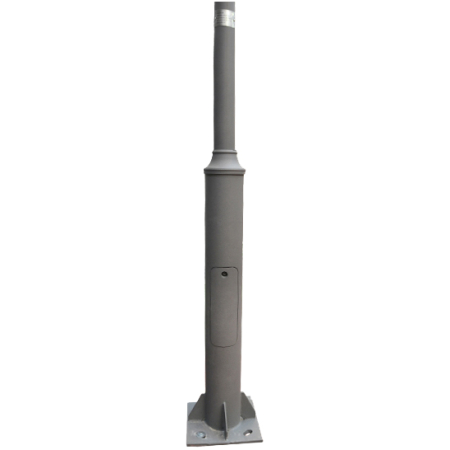 STILP DECORATIV TUBULAR DIN OTEL 7MX76MM GRI ELMOS