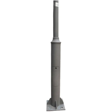 STILP DECORATIV TUBULAR DIN OTEL 7MX76MM GRI ELMOS